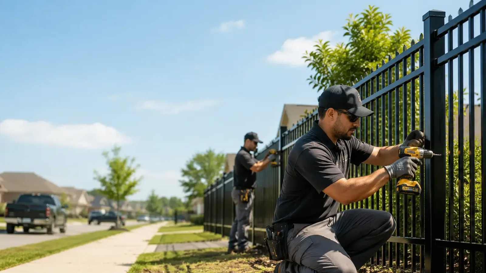 Metal Fence Installation in York, ND